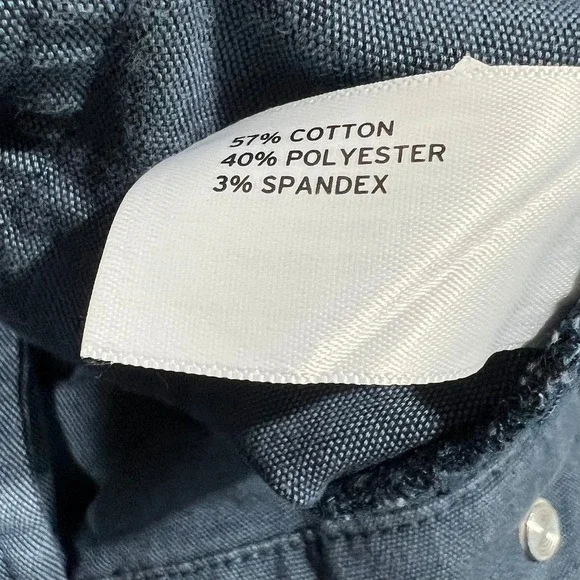 Duluth Trading Flex Fire Hose Sweat Management Carpenter Pants Blue Men 36x34 - Picture 14 of 16